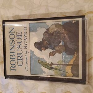 Robinson Crusoe Crusoe illustrated by NC Wyeth